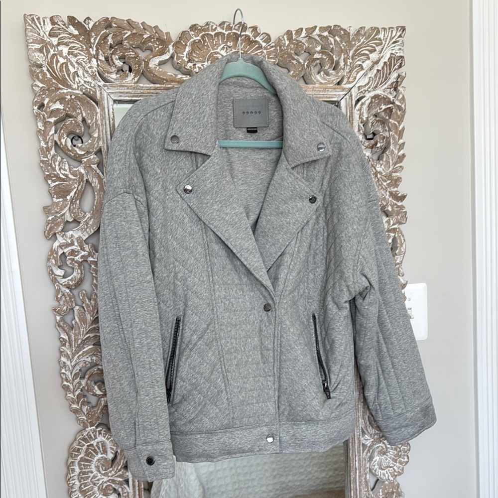 BlankNYC Gray Quilted Women's Jacket